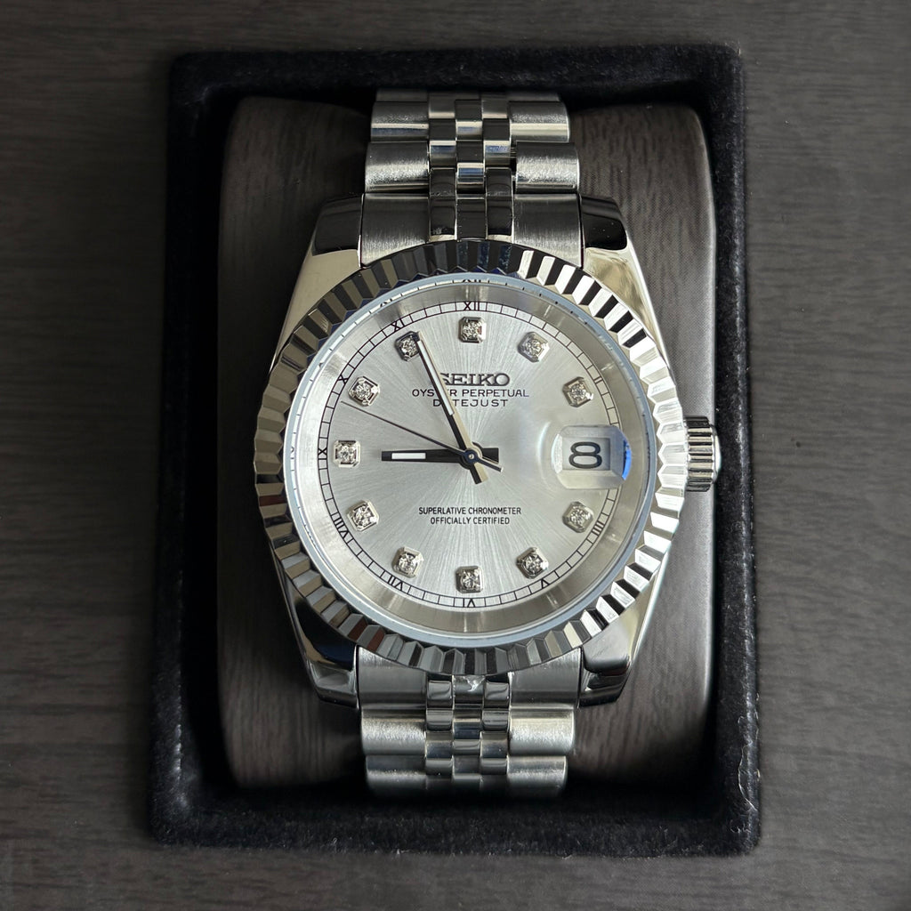 Seiko Mod Datejust | Index Diamants