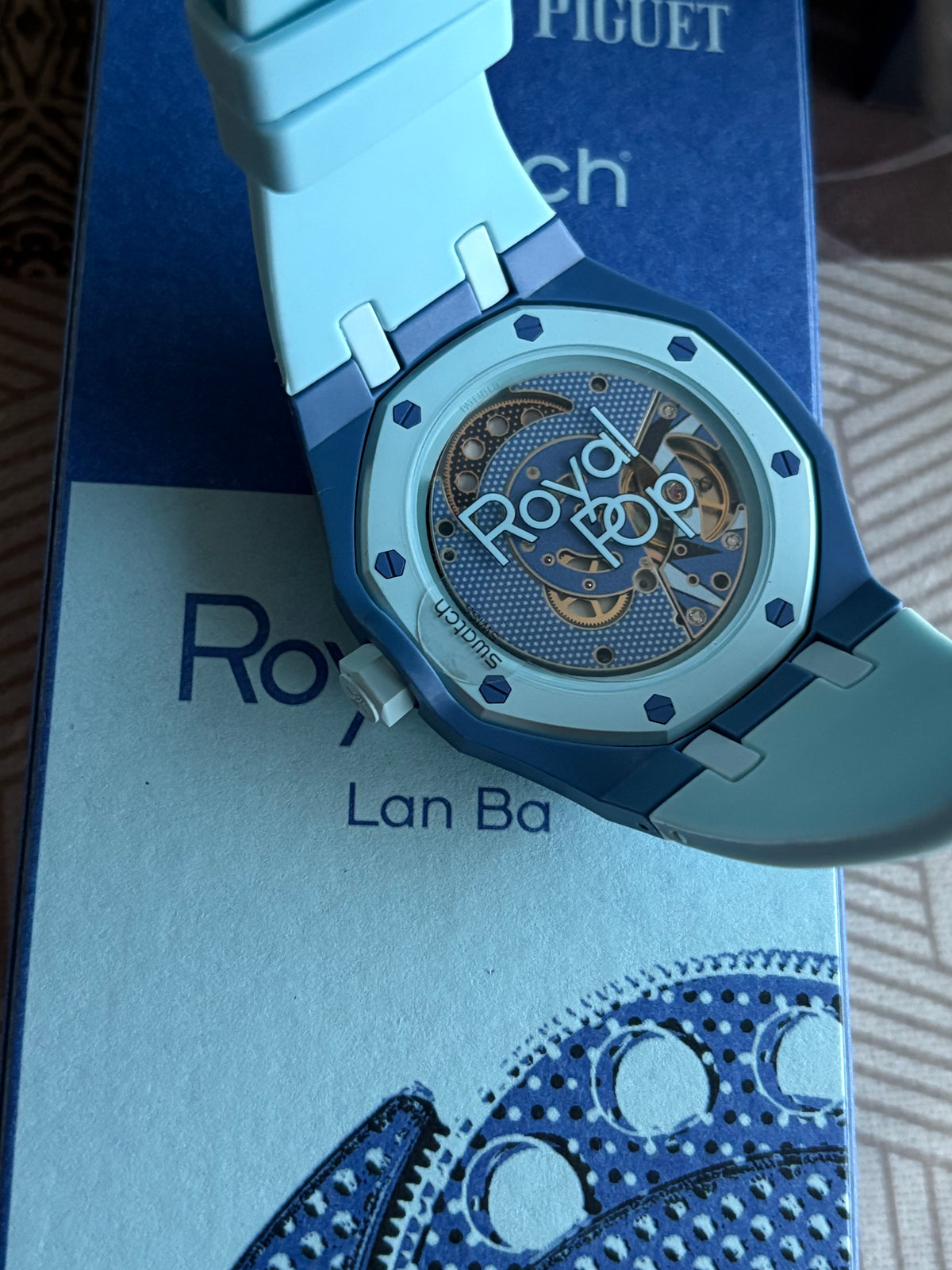 SWATCH X AP ROYAL POP CUSTOM | LAN BA