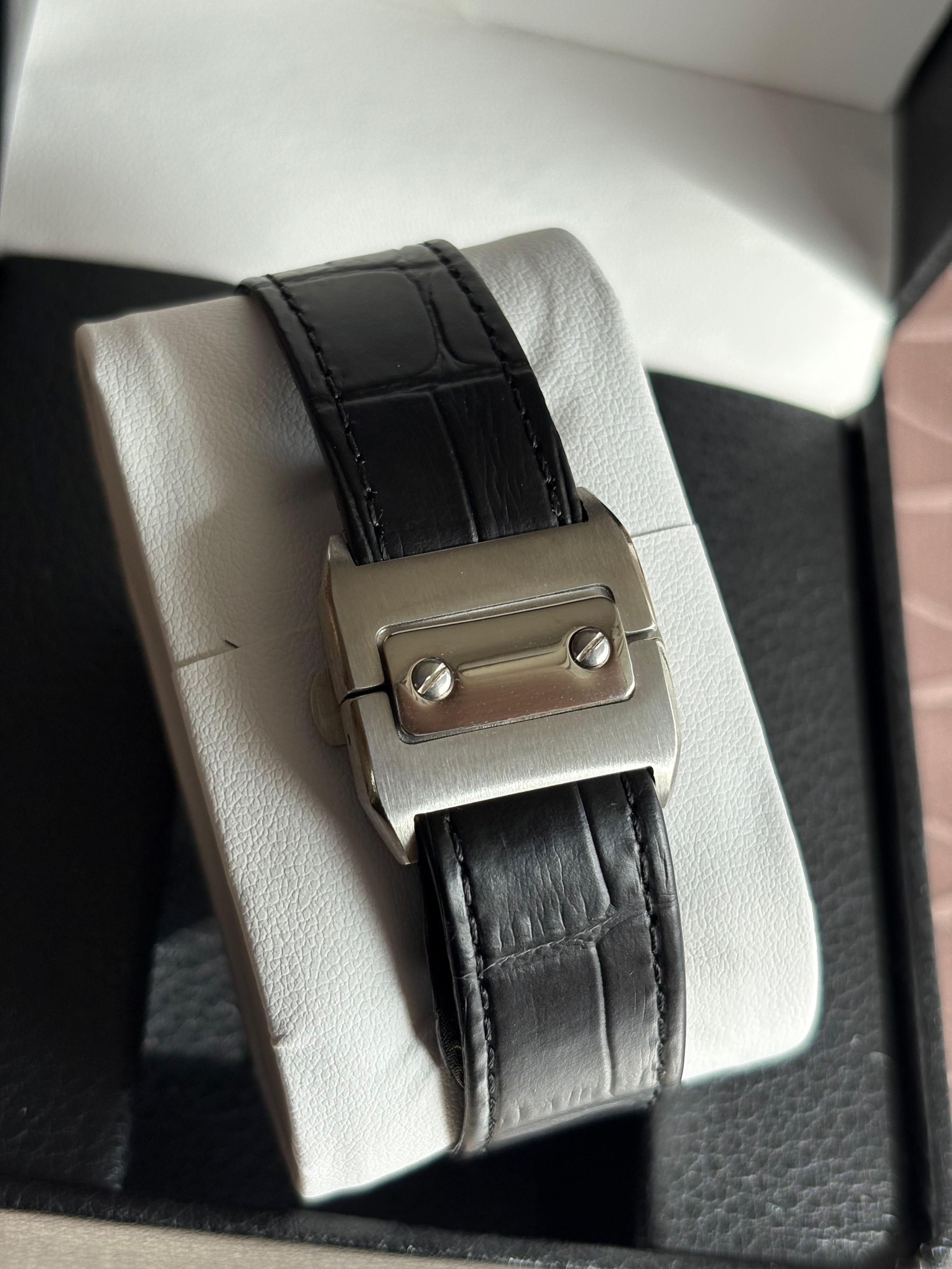 Seiko Mod Santos Python | Noir