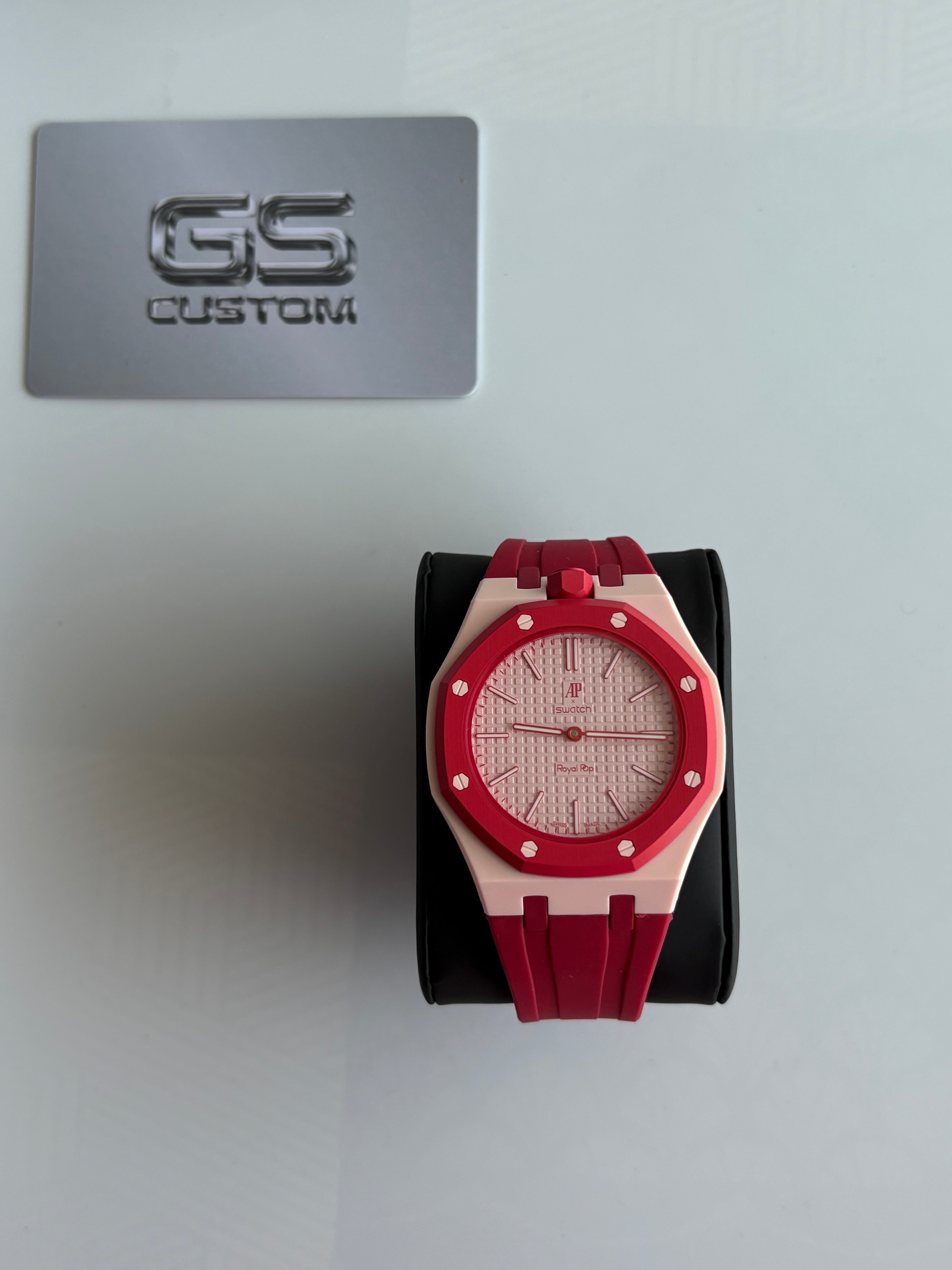 SWATCH X AP Custom : Royal Pop OTTO ROSSO