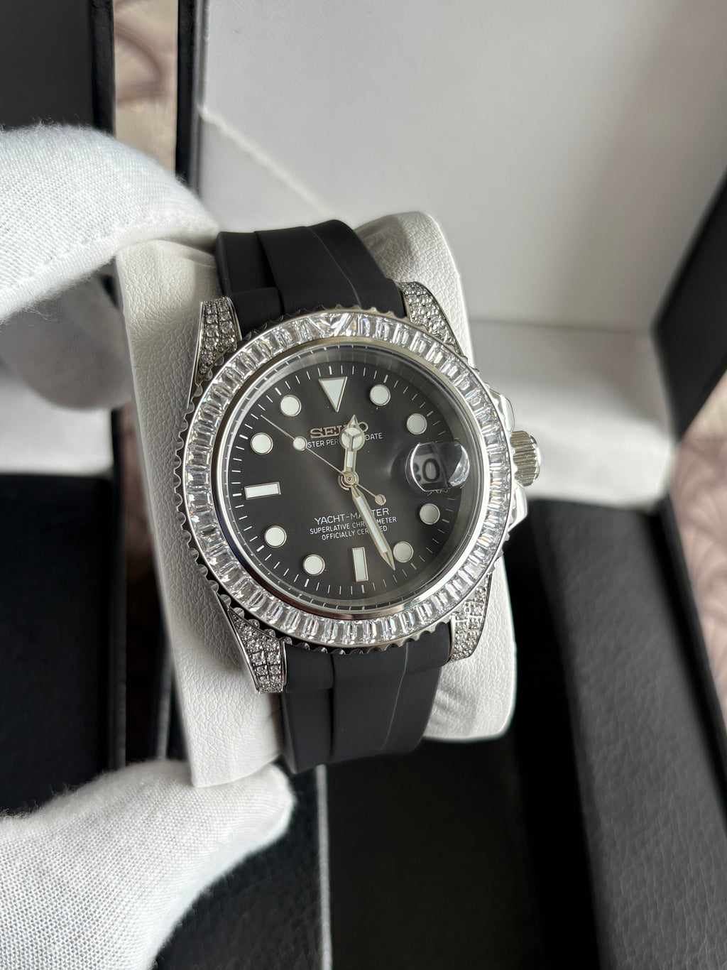 Seiko Mod Yacht-Master | Black VVS