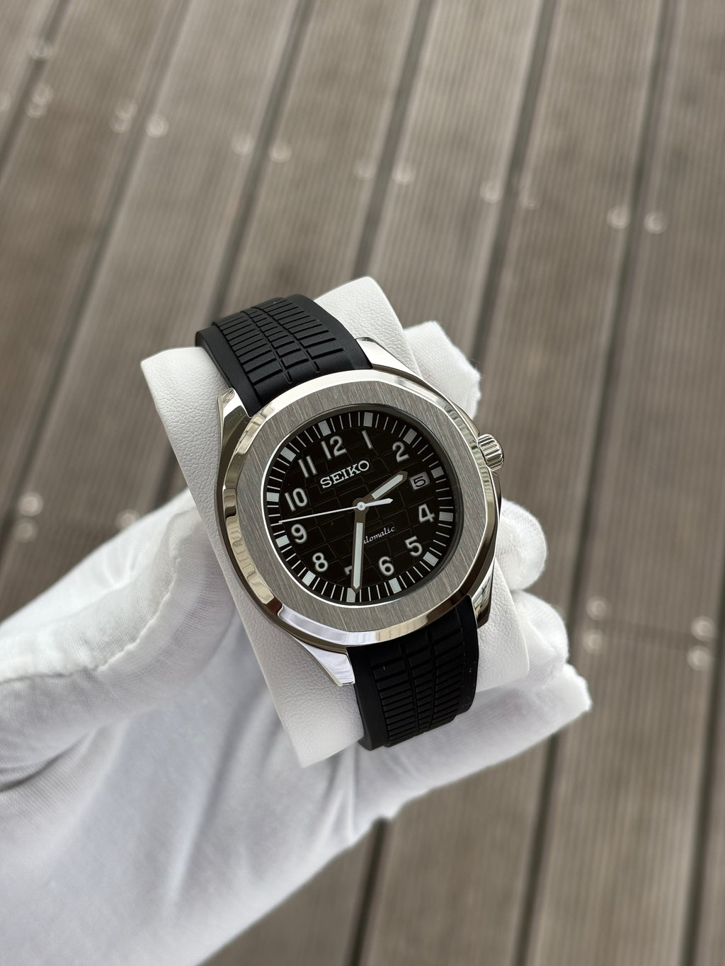 Seiko Mod Aquanaut | Noir