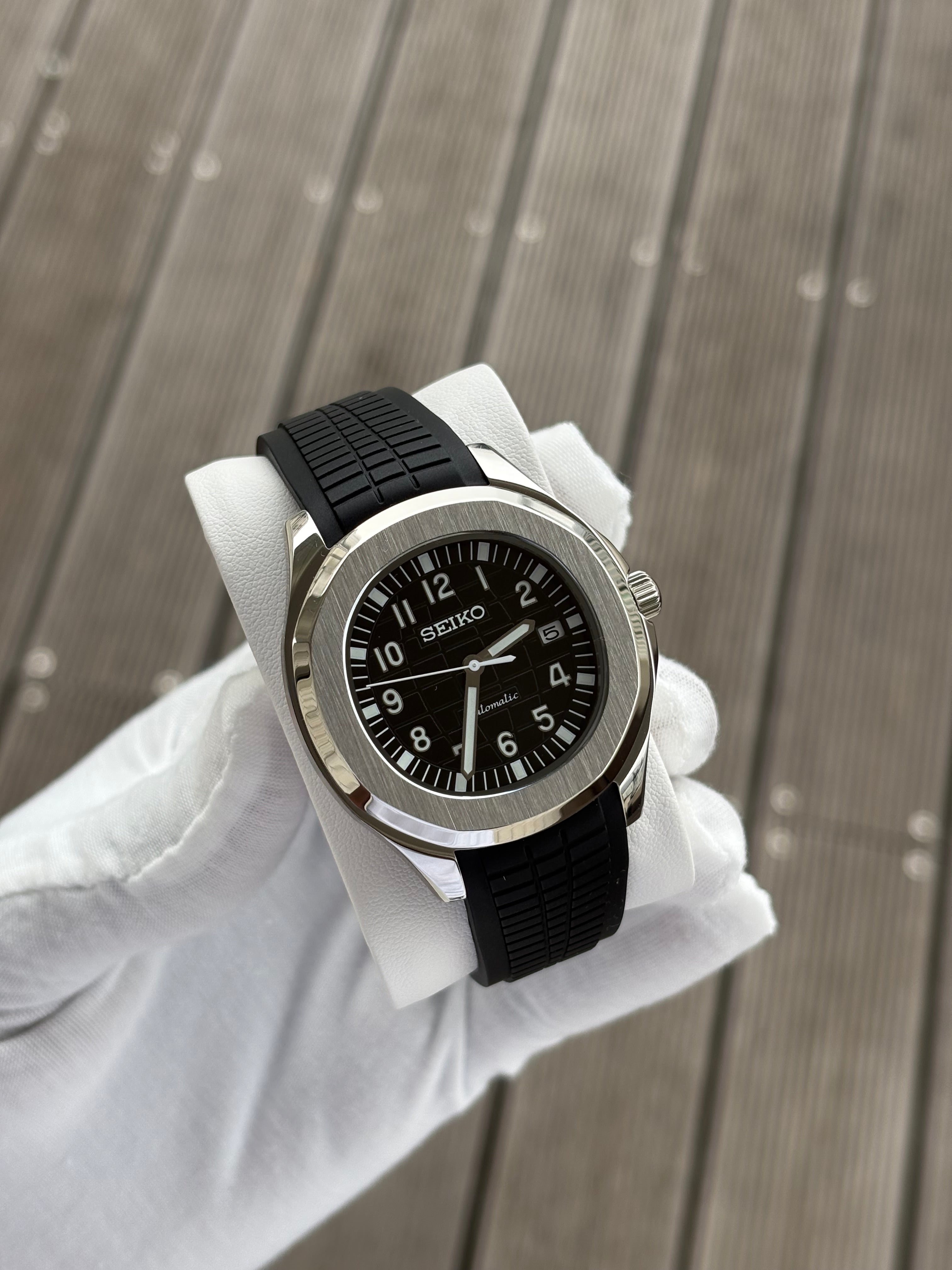 Seiko Mod Aquanaut | Noir