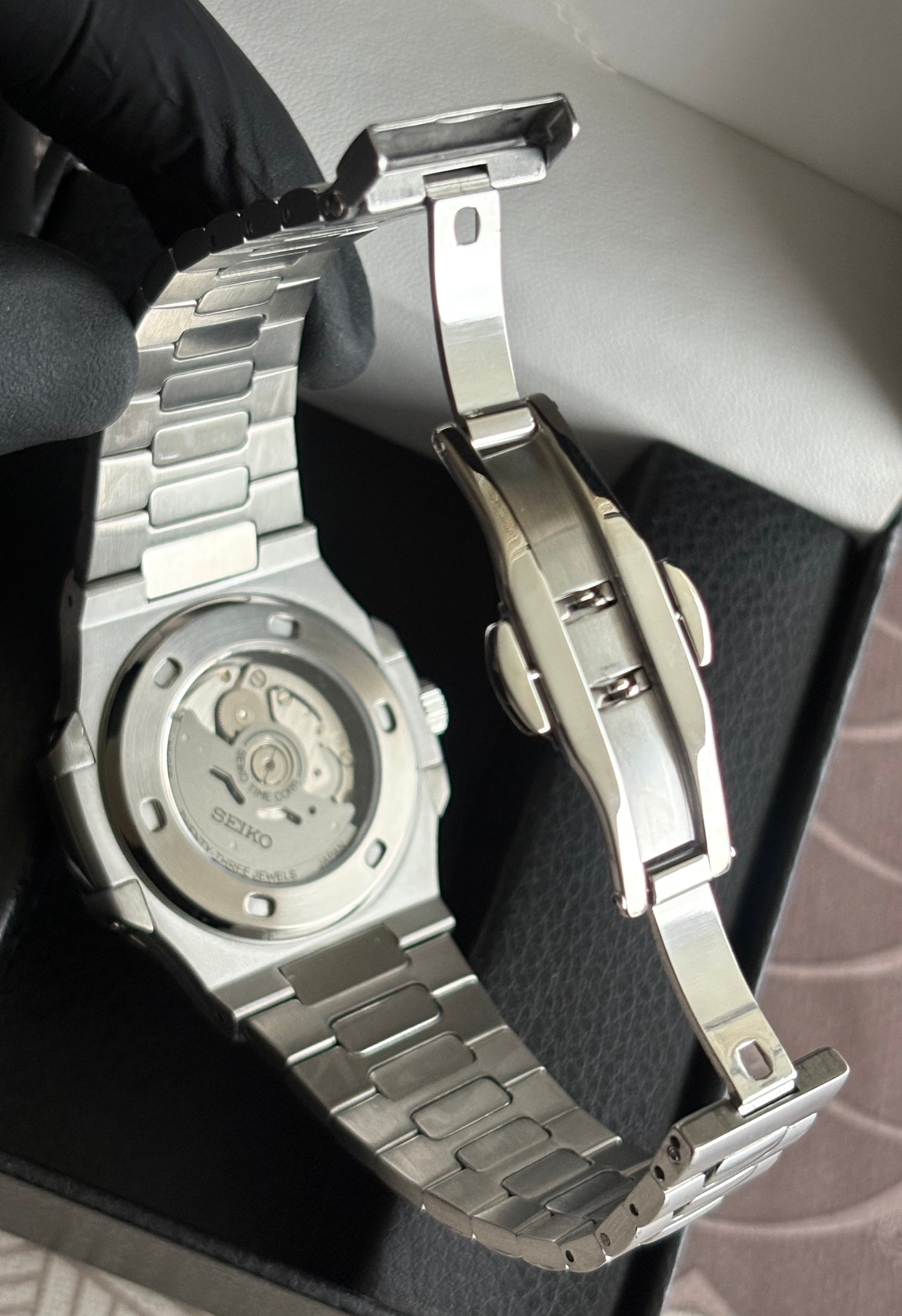 Seiko Mod Nautilus | Bleu Marine