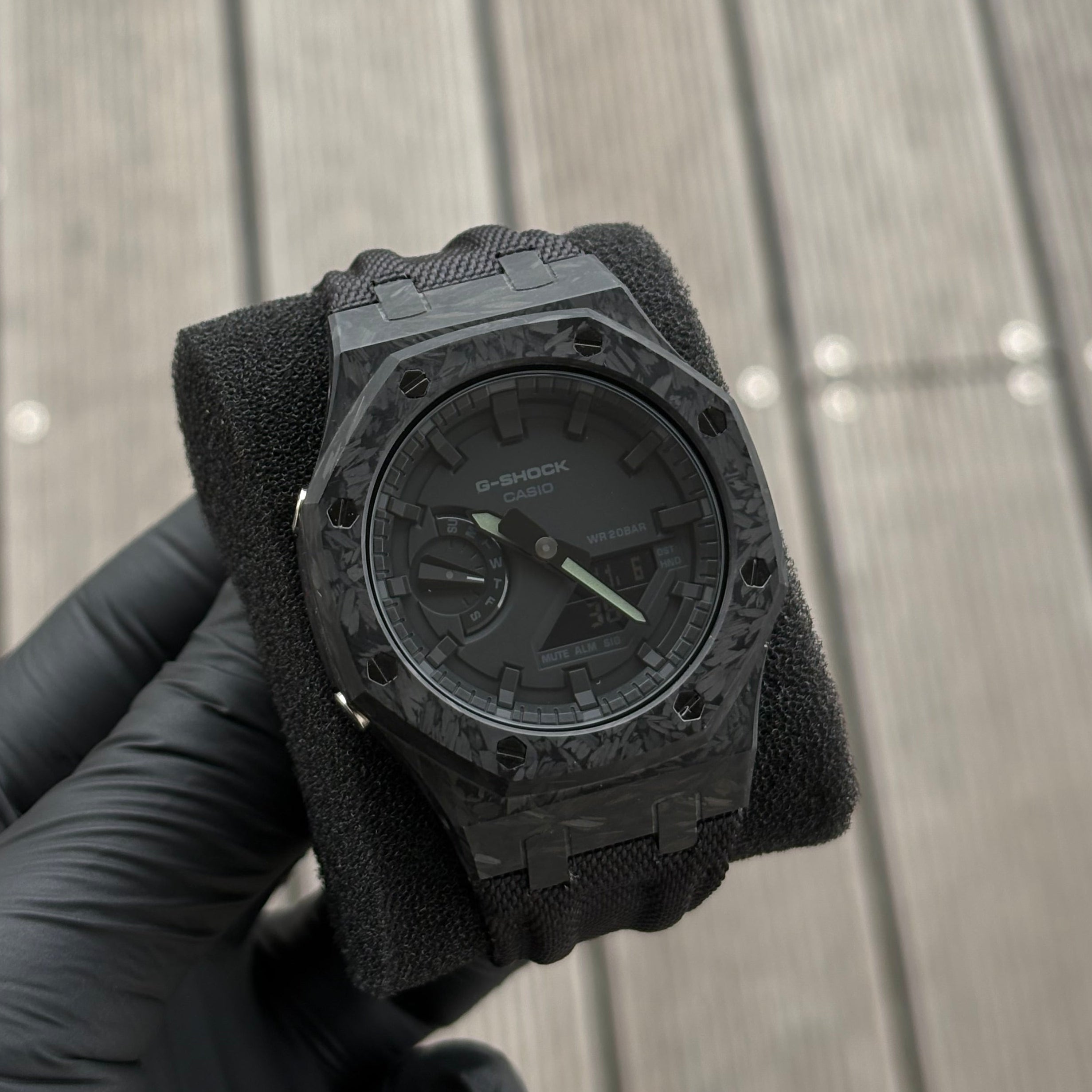 G-Shock Nylon Carbone | Custom