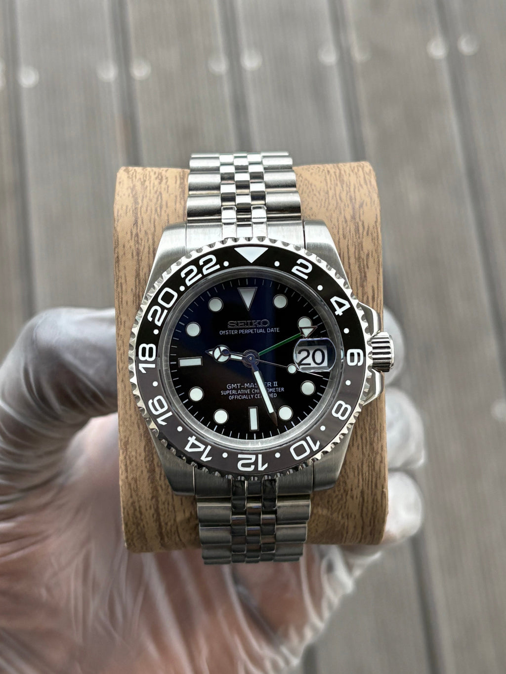 Seiko Mod GMT II | Bruce Wayne