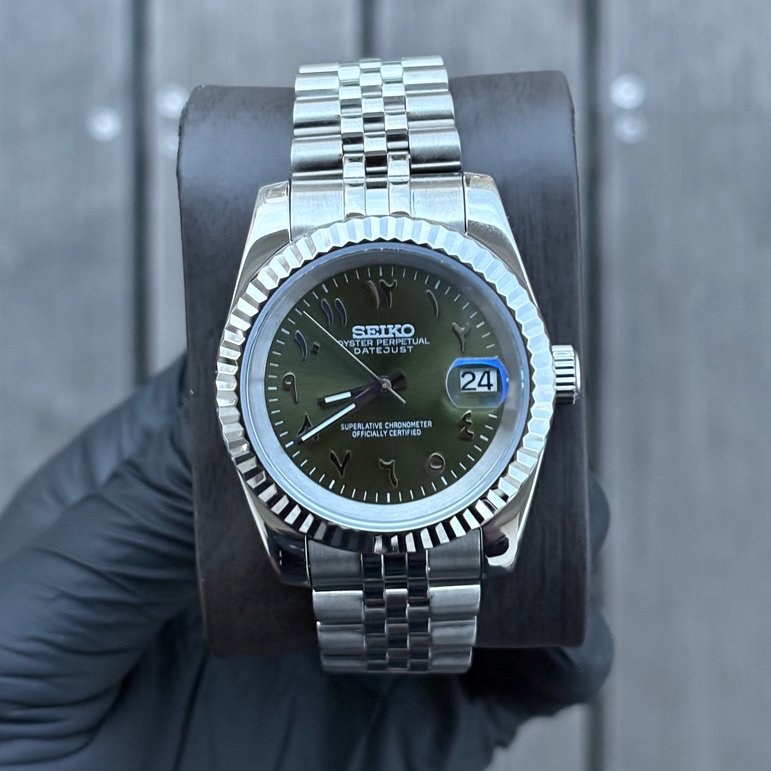 Seiko Mod Datejust | Arabic