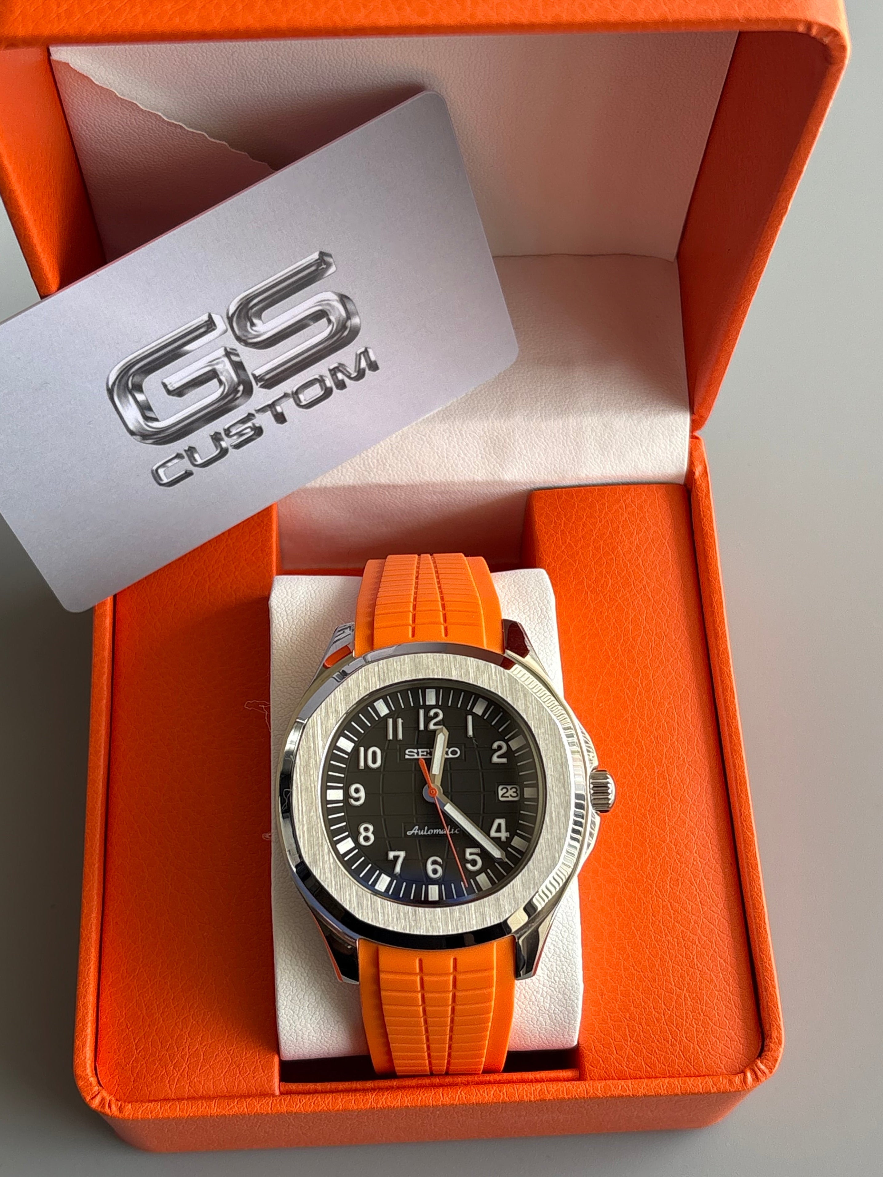 Seiko Mod Aquanaut | Orange