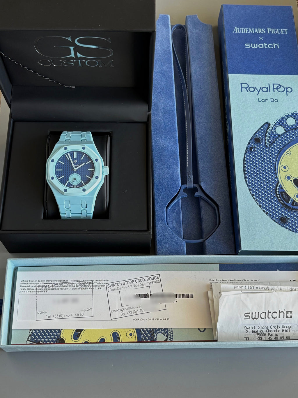 SWATCH X AP ROYAL POP CUSTOM | LAN BA FULL CÉRAMIQUE